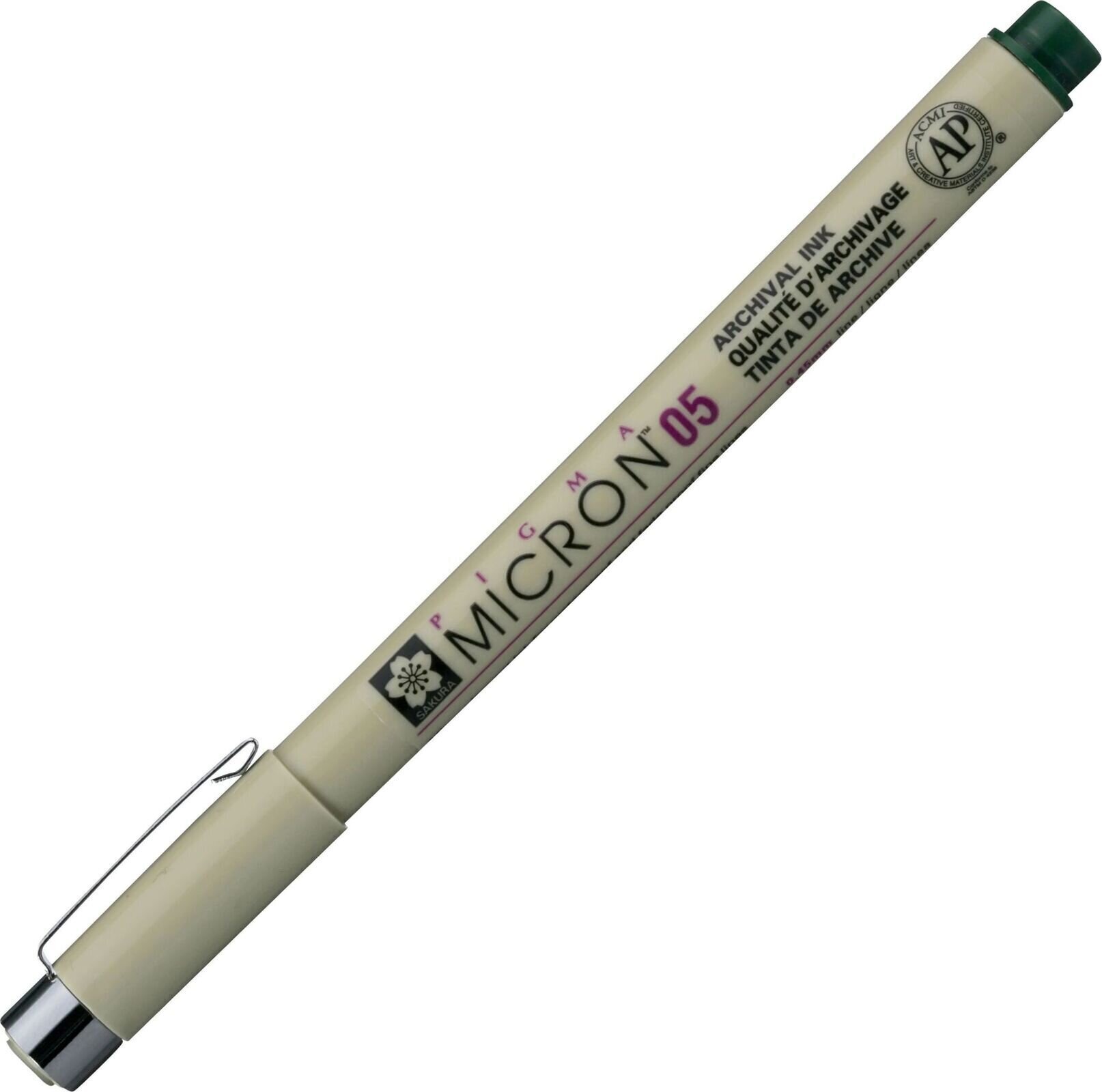 Sakura Pigma Micron Technické pero Hunter Green 0,45 mm 1 ks