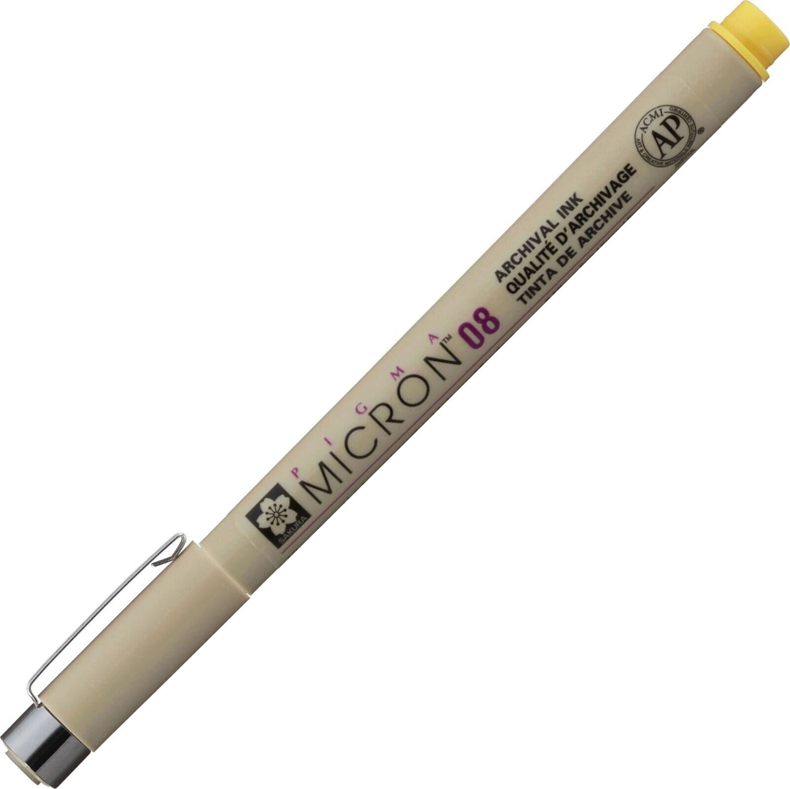 Sakura Pigma Micron Technické pero Yellow 0,5 mm 1 ks