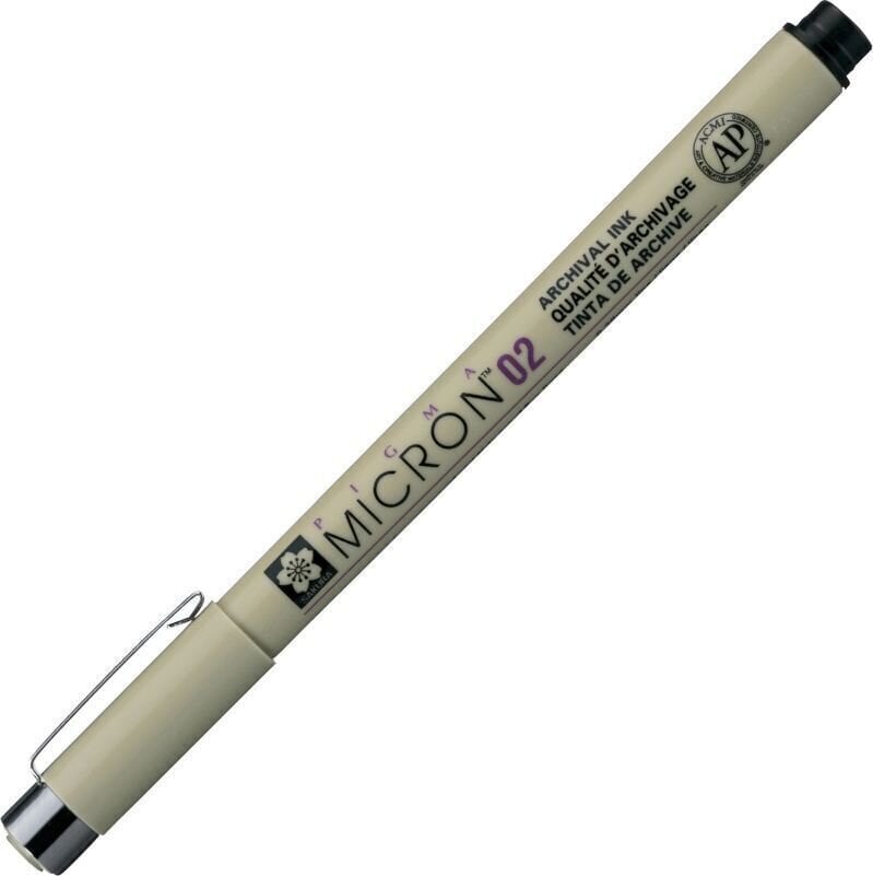 Sakura Pigma Micron 02 Technické pero Black 0,3 mm 1 ks