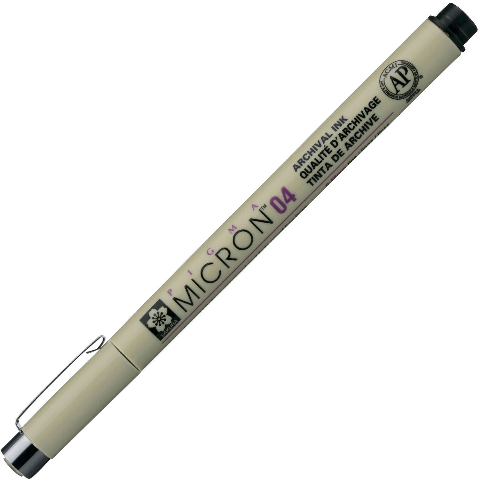 Tuschezeichner Sakura Pigma Micron 04 Technischer Stift Black 0,4 mm 1 stk