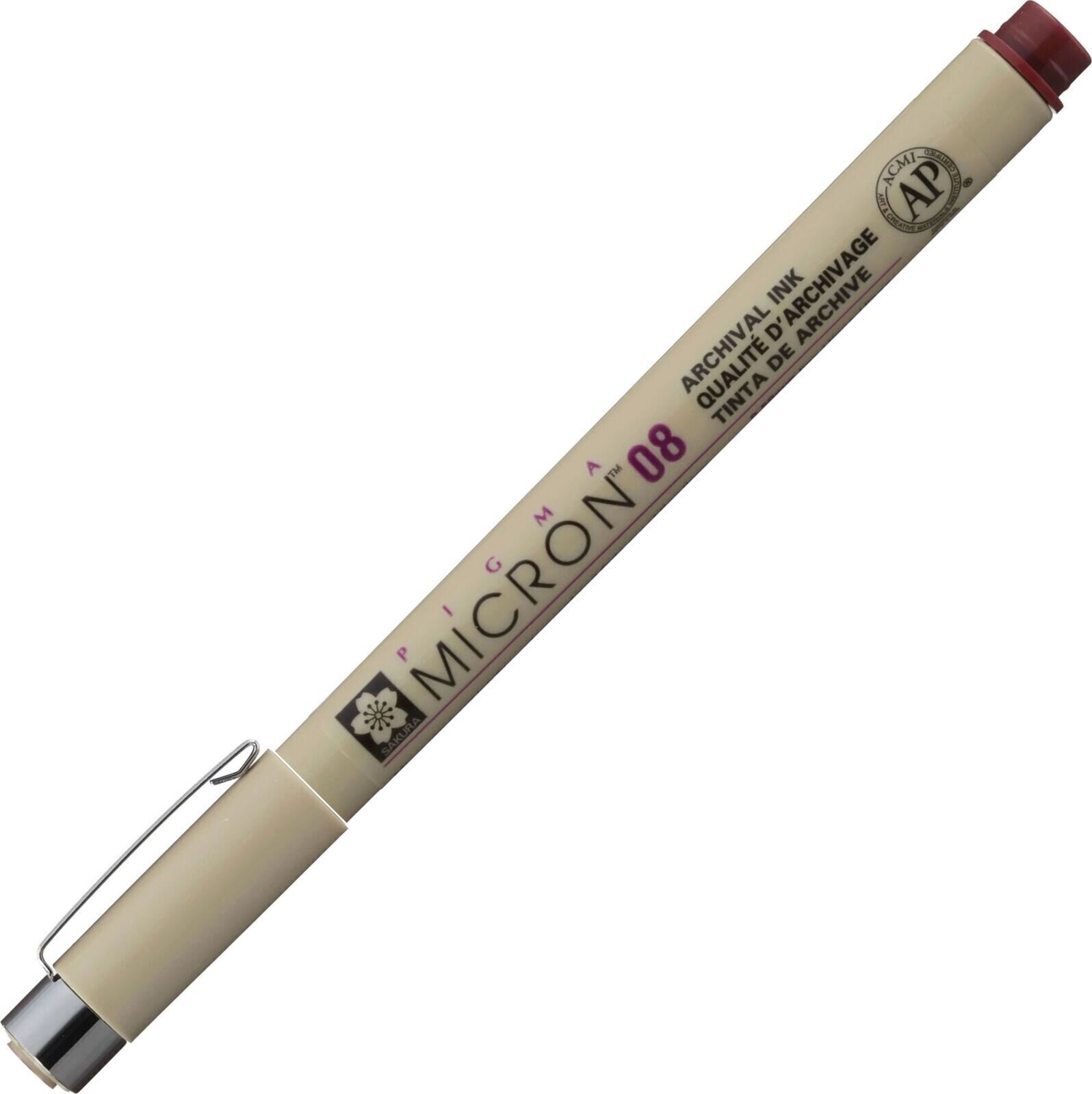 Sakura Pigma Micron Technické pero Burgundy 0,5 mm 1 ks