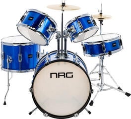 Set de tobe pentru copii NRG Young Rocker Blue Set de tobe pentru copii