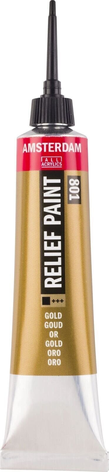Klaasivärv Amsterdam Relief Paint 20 ml Gold