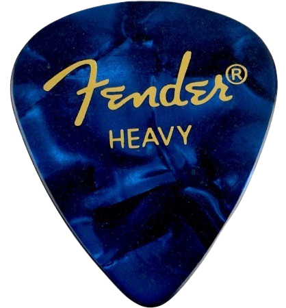Перце за китара Fender 351 Shape Premium Blue Перце за китара