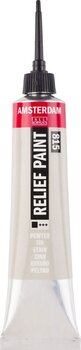 Vopsea pentru sticla Amsterdam Relief Vopsea de sticla Pewter 20 ml 1 buc. - 1