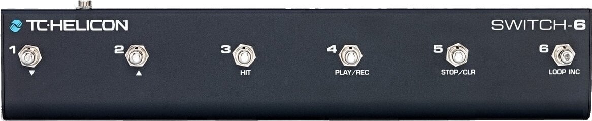 Fußschalter TC Helicon Switch-6 Fußschalter