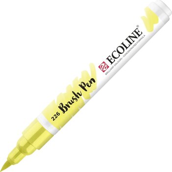 Μαρκαδόρος Ecoline Brush pen Ακουαρέλα στυλό Pastel Yellow 1 τεμ. - 1