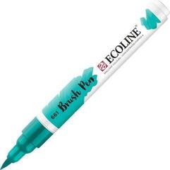 Marker Ecoline Brush pen Brushpen Turquoise Green 1 pc