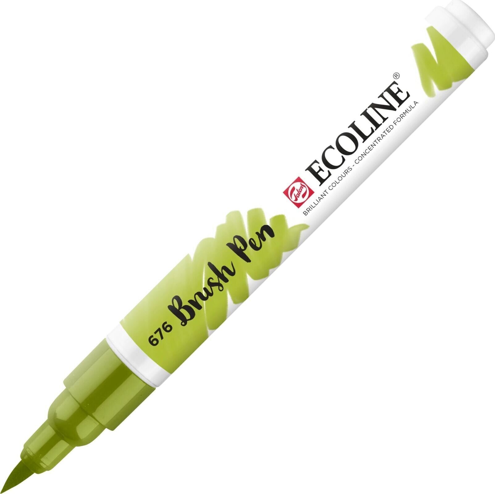 Popisovač Ecoline Brush pen Akvarelové pero Grass Green 1 ks