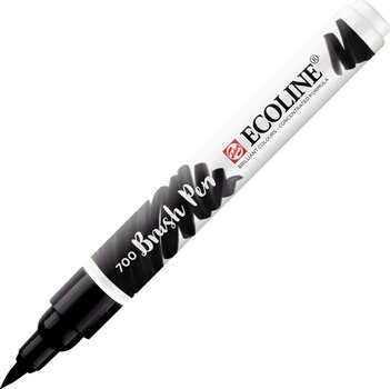 Marker Ecoline Brush pen Pisaki akwarelowe Black 1 szt. - 1