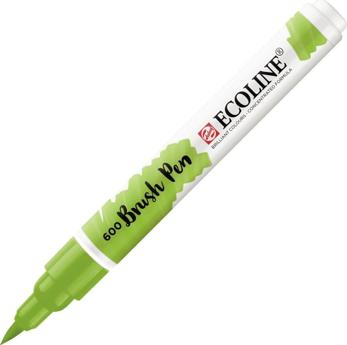 Popisovač Ecoline Brush pen Akvarelové pero Green 1 ks