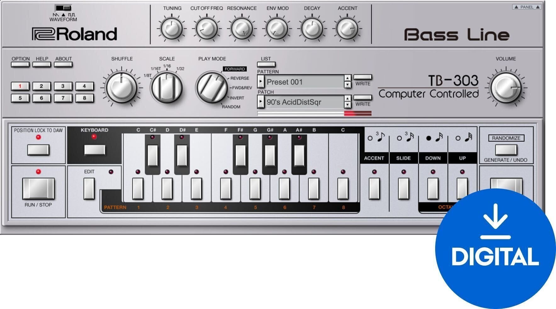 プリマ楽器　TUNING READER DT-303 プリマ楽器 TUNING READER DT-303 Dtronics DT-303 - SynthCity