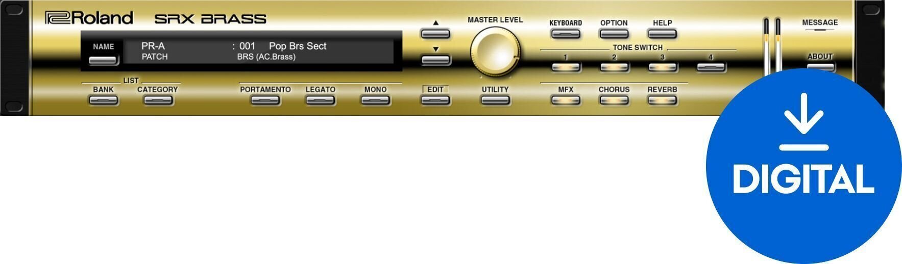 VST Instrument Roland SRX BRASS Key (Digital produkt)