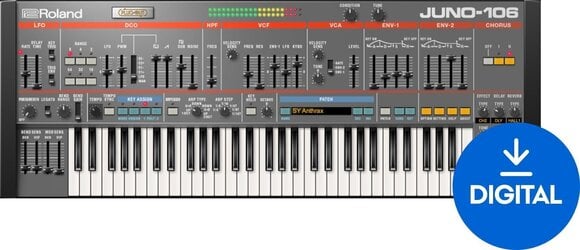 Virtuális hangszer Roland JUNO-106 (Digitális termék) - 1