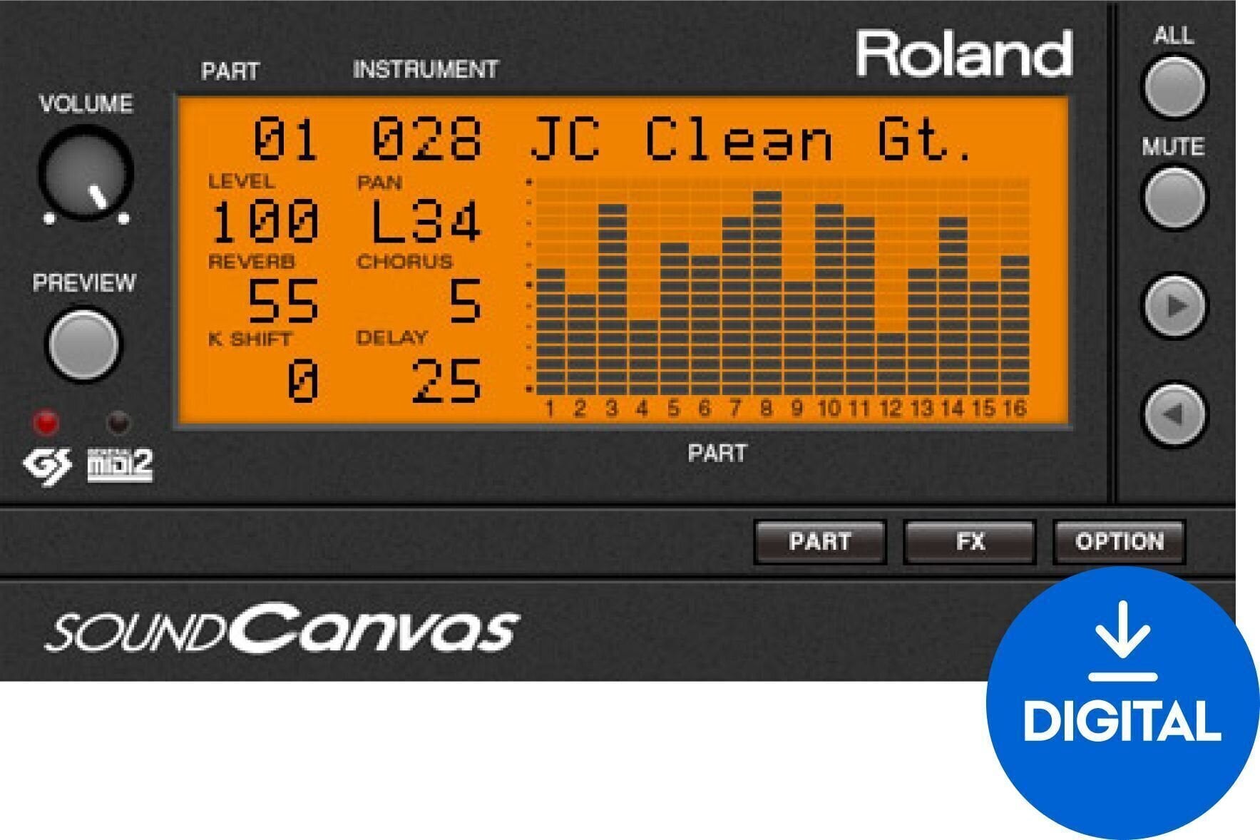 VST Instrument Roland SOUND CANVAS VA Key (Digital product)