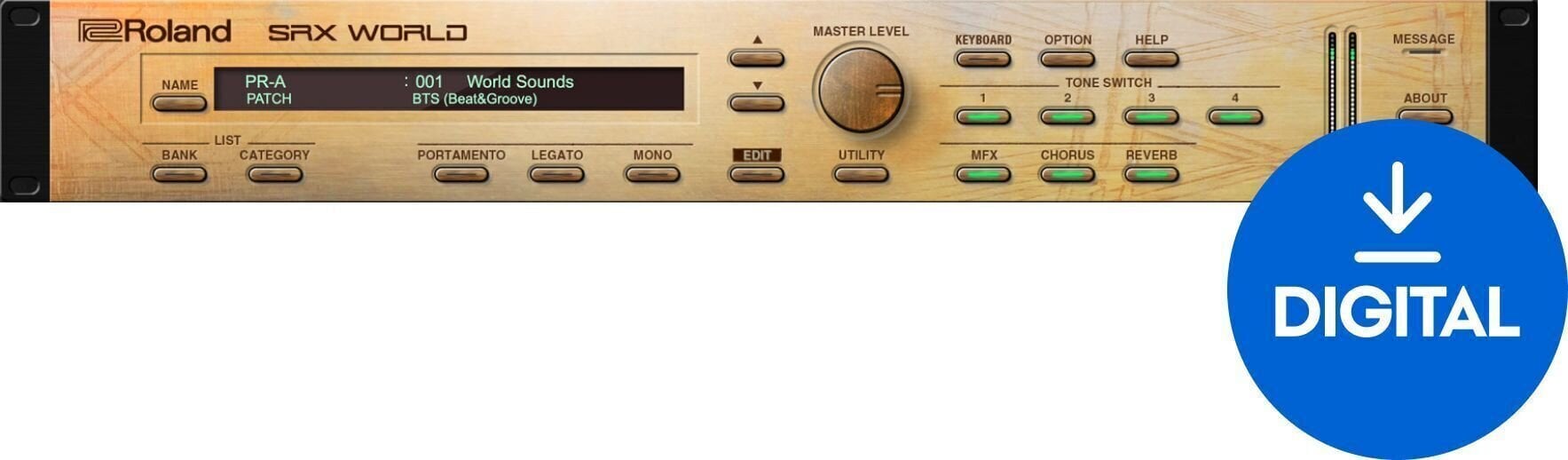 VST Instrument Roland SRX WORLD Key (Digitaal product)