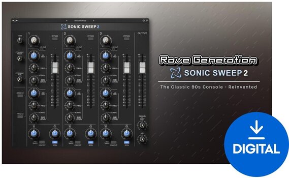 Plug-in de efeitos Rave Generation Sonic Sweep 2 (Produto digital) - 1