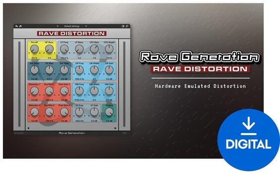 Effect Plug-In Rave Generation Rave Distortion (Digital product) - 1