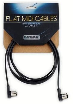 Cable MIDI RockBoard Flat MIDI 2 m Cable MIDI - 1
