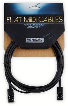 Kabel MIDI RockBoard Flat MIDI 3 m Kabel MIDI - 1