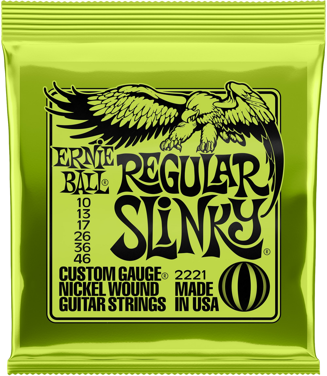 Saiten für E-Gitarre Ernie Ball 2221 Regular Slinky Saiten für E-Gitarre