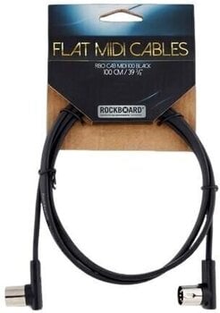 MIDI Cable RockBoard Flat MIDI 1 m MIDI Cable - 1