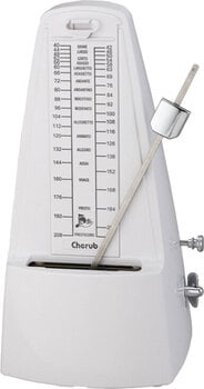 Mechanical Metronome Cherub WSM-305 Mechanical Metronome White - 1