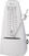 Mechanical Metronome Cherub WSM-305 Mechanical Metronome White