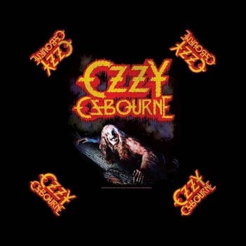Une écharpe Ozzy Osbourne Une écharpe Bark At The Moon Black - 1