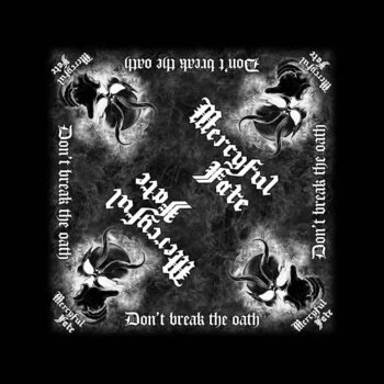 Scarf Mercyful Fate Scarf Dont Break the Oath Black - 1