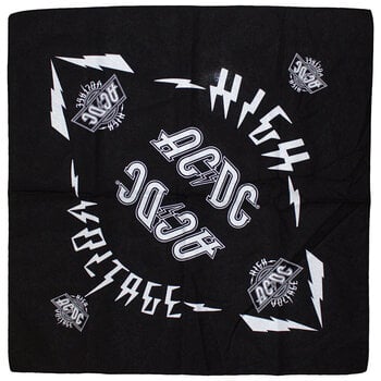 Scarf AC/DC Scarf High Voltage Black - 1
