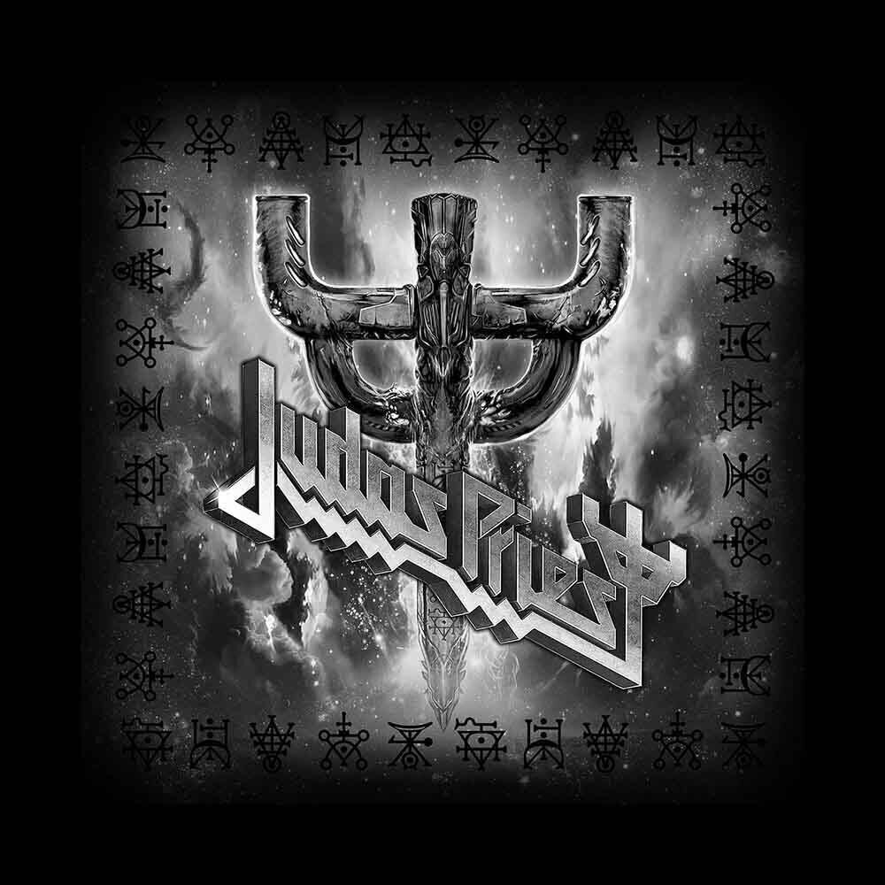 šal Judas Priest šal Logo & Fork Black