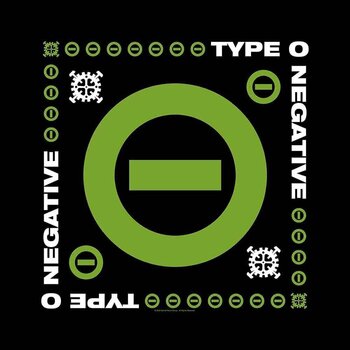 Foulard Type O Negative Foulard Negative Symbol Black - 1