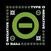 Foulard Type O Negative Foulard Negative Symbol Black