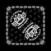 Foulard Five Finger Death Punch Foulard Knuckles Black
