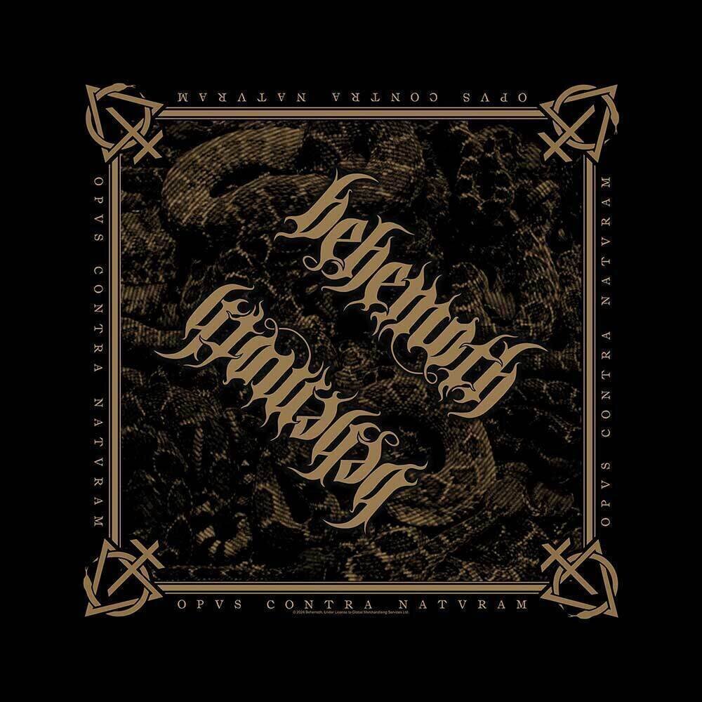 Foulard Behemoth Foulard Opvs Contra Natvram Black