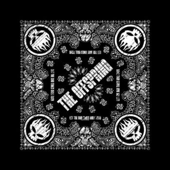 Um Cachecol The Offspring Um Cachecol Skull Logo Black - 1
