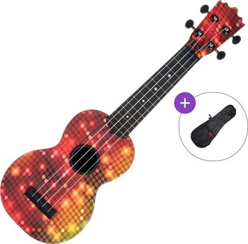 Ukulele soprano Pasadena WU-21G2-BK SET Multicolor Ukulele soprano - 1