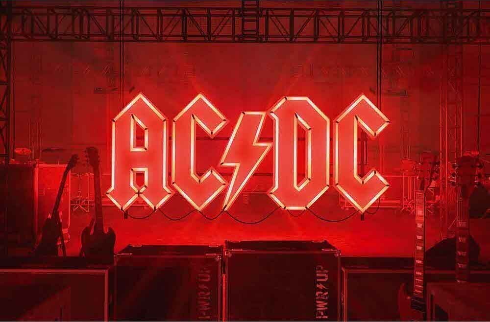 Bandeira / Cartaz AC/DC PWR-UP Bandeira