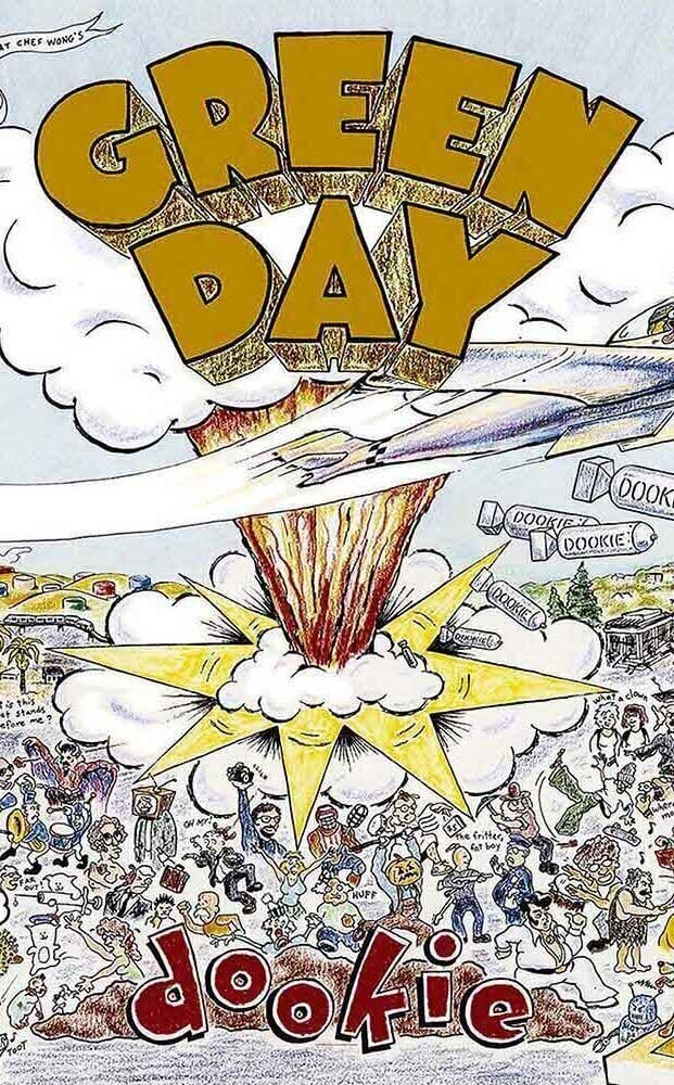 Zastava / plakat Green Day Dookie Zastava