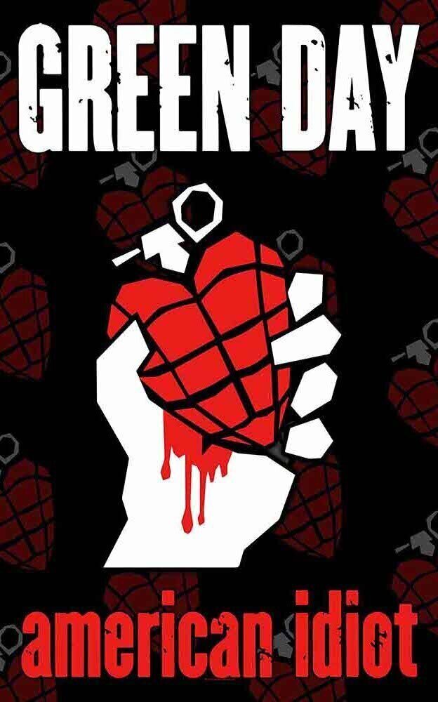 Flag / Poster Green Day American Idiot Flag