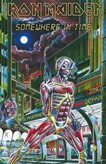 Знаме/Плакат Iron Maiden Somewhere in Time Знаме