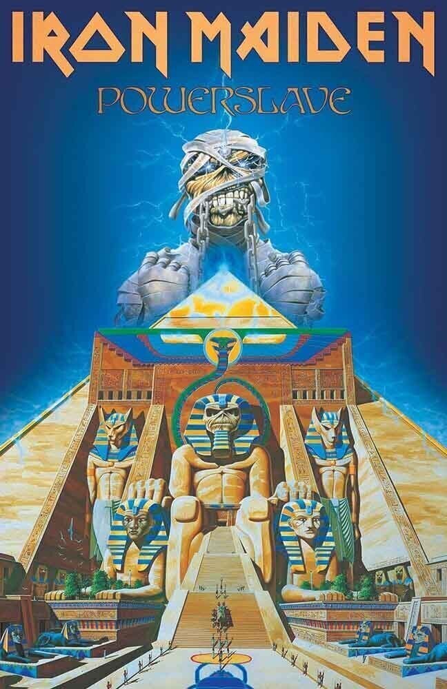 Drapeau / Affiche Iron Maiden Powerslave Drapeau