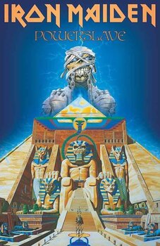 Drapeau / Affiche Iron Maiden Powerslave Drapeau - 1