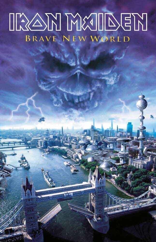 Flag / Poster Iron Maiden Brave New World Flag