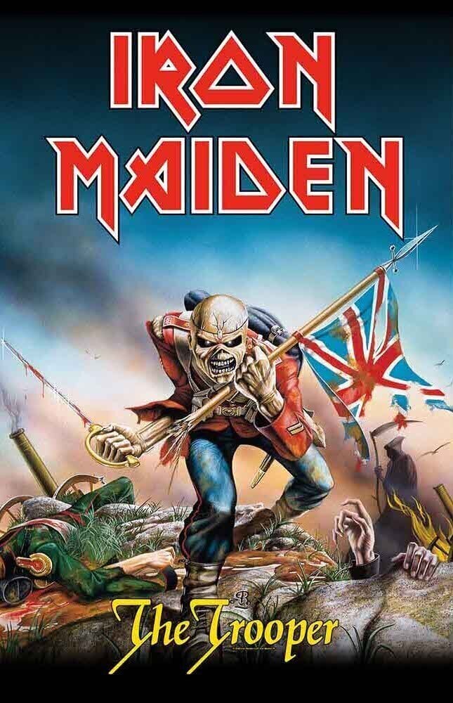 Zastava / plakat Iron Maiden The Trooper Zastava