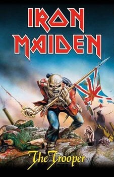Zastava / plakat Iron Maiden The Trooper Zastava - 1