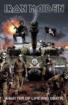 Flag / Poster Iron Maiden A Matter Of Life And Death Flag - 1