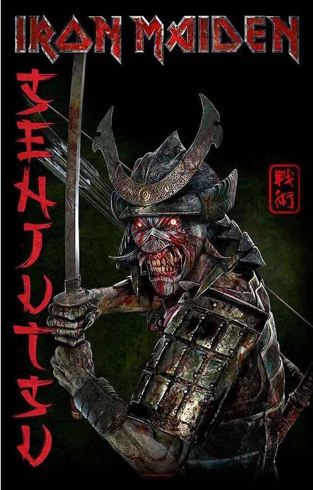 Iron Maiden Senjutsu Album Vlajka