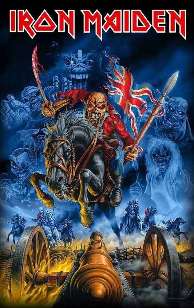 Drapeau / Affiche Iron Maiden England Drapeau